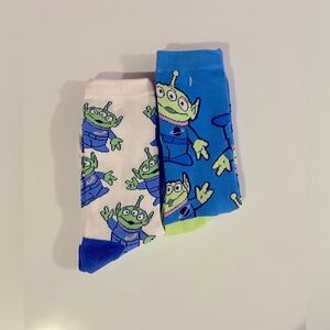 Fun Novelty Socks Featuring Toy Story Aliens